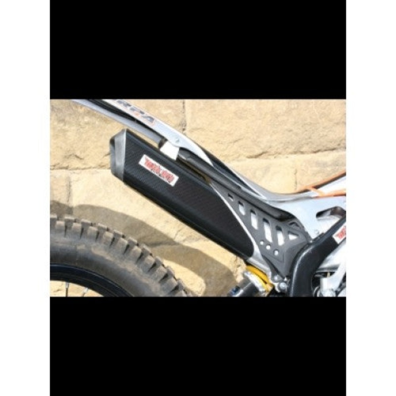 SCORPA SR CARBON LOOK EXHAUST GUARD