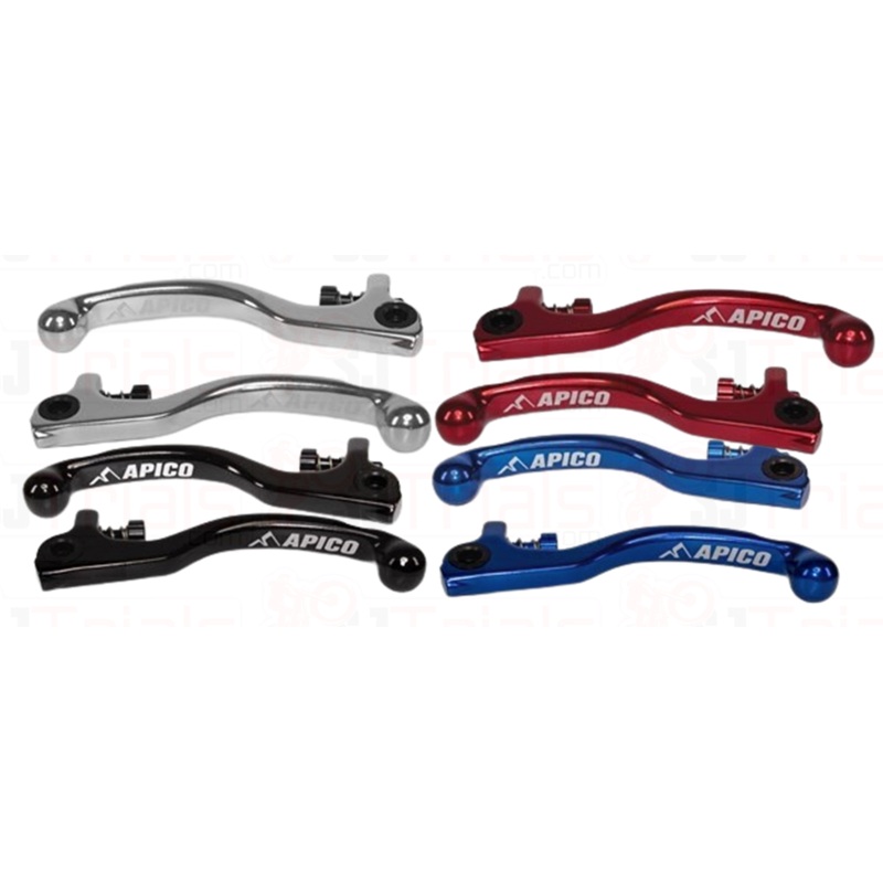 APICO ELITE FORGED SHORT BRAKE & CLUTCH LEVERS FOR AJP / BRAKTEC