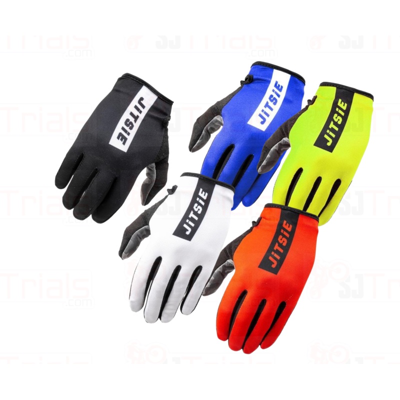 JITSIE G3 TRIALS GLOVES CORE|S|M|L|XL|XXL|XXXL|Black|White|Red|Blue|Yellow