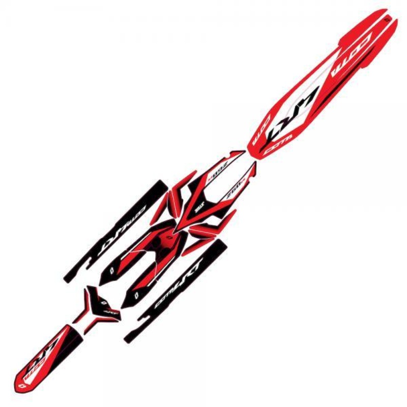 JITSIE MONTESA 4RT STICKER KIT 2022 DESIGN