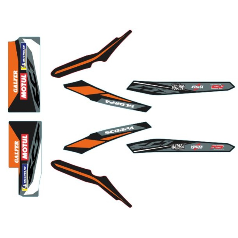 SCORPA PROTECTION DECAL SET 2022