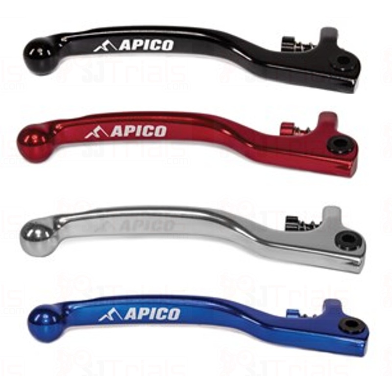 APICO ELITE FORGED BRAKE LEVER & ADJUSTER AJP BRAKTEC (2 HOLE)
