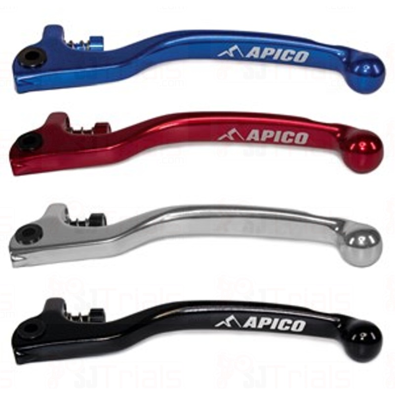 APICO ELITE FORGED CLUTCH LEVER & ADJUSTER AJP BRAKTEC (2 HOLE)
