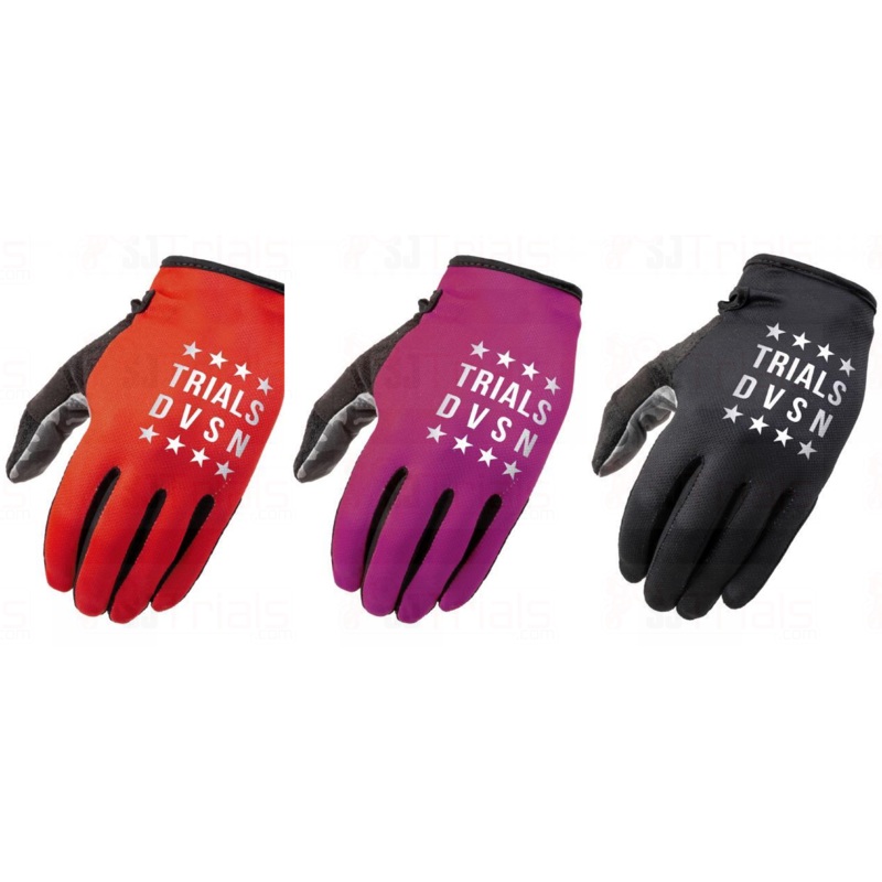 JITSIE G3 DVSN TRIALS GLOVES|Black|Red|Purple|S|M|L|XL|XXL