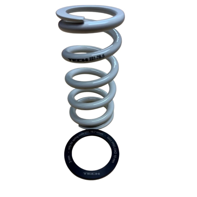 TECH SUSPENSION REAR SHOCK SPRINGS- GAS GAS