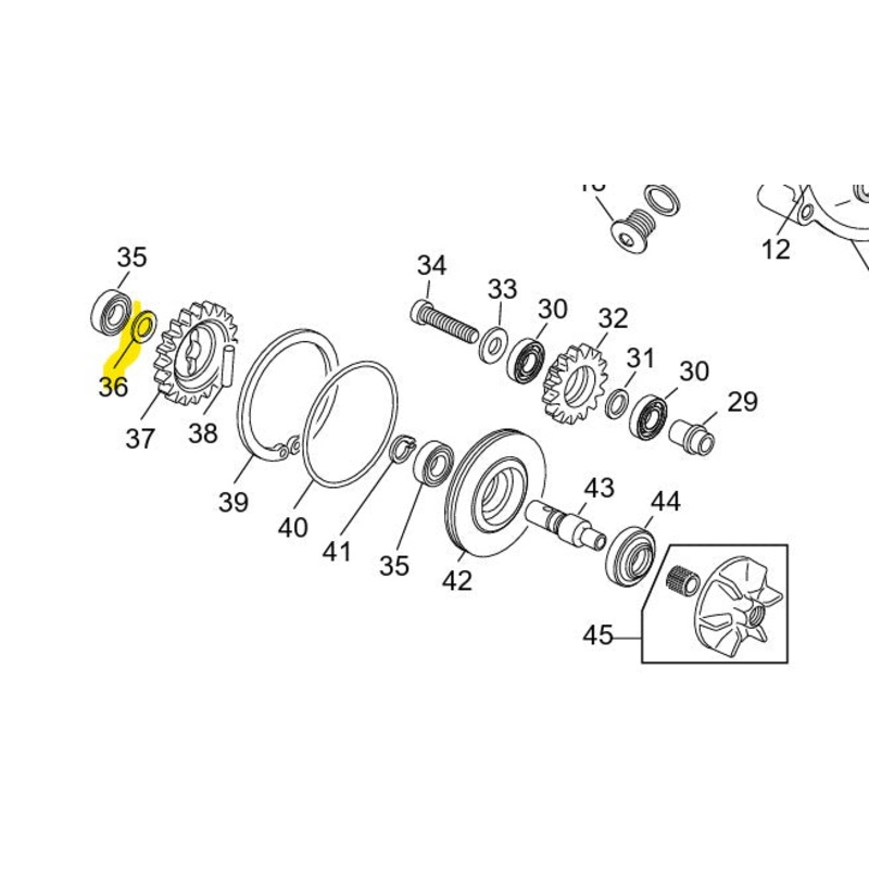 SHIM WASHER 8X12X0.3