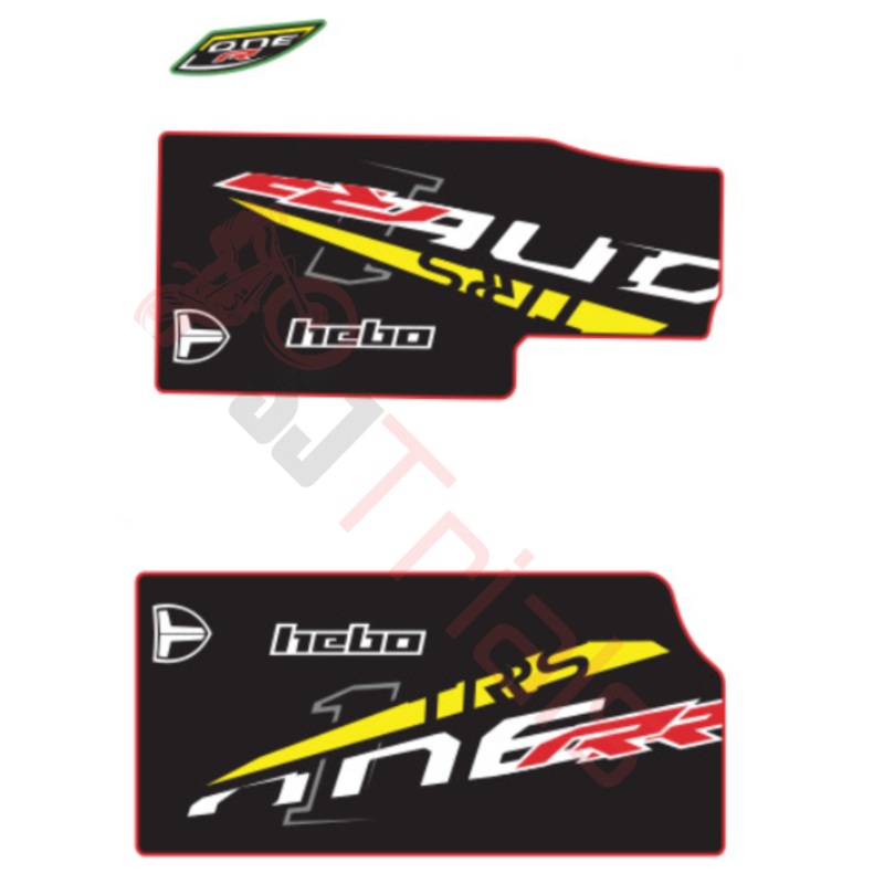 TRS ONE RR FORK LEG STICKERS 2025