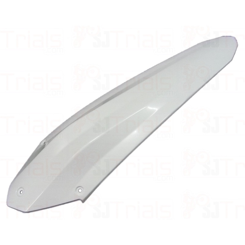 TRS REAR MUDGUARD WHITE