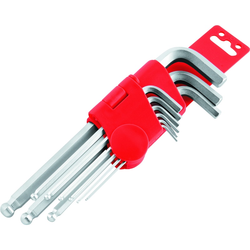 BikeMaster 9-pc Ball End Short Wrench Set – Metric