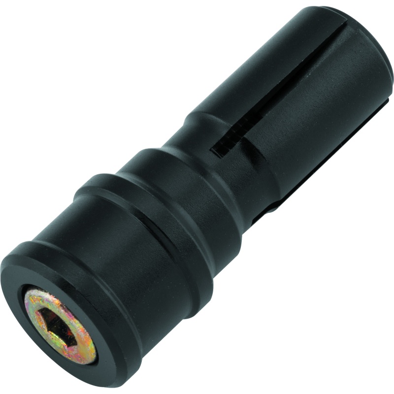 BikeMaster Adapter 7/8in Barend Mirror – Black