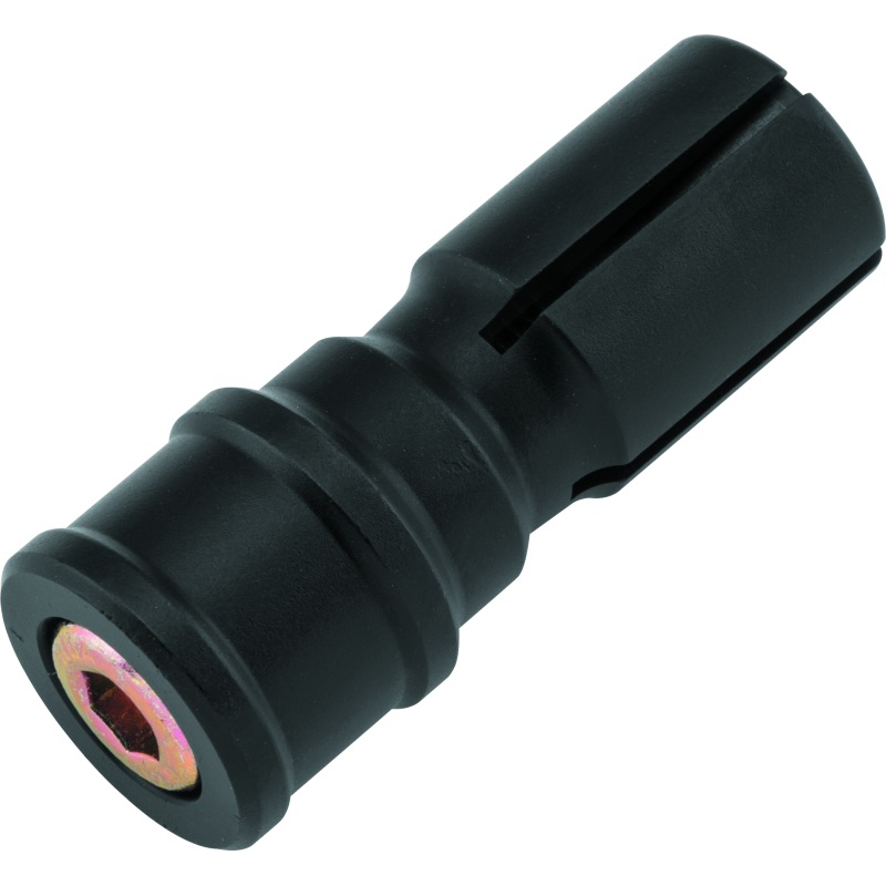 BikeMaster Adapter for 1in Barend Mirror – Black