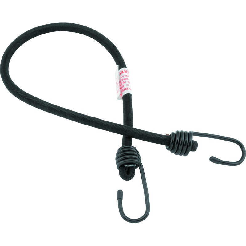 BikeMaster Bungee 24in Heavy Duty 2 Hook Black