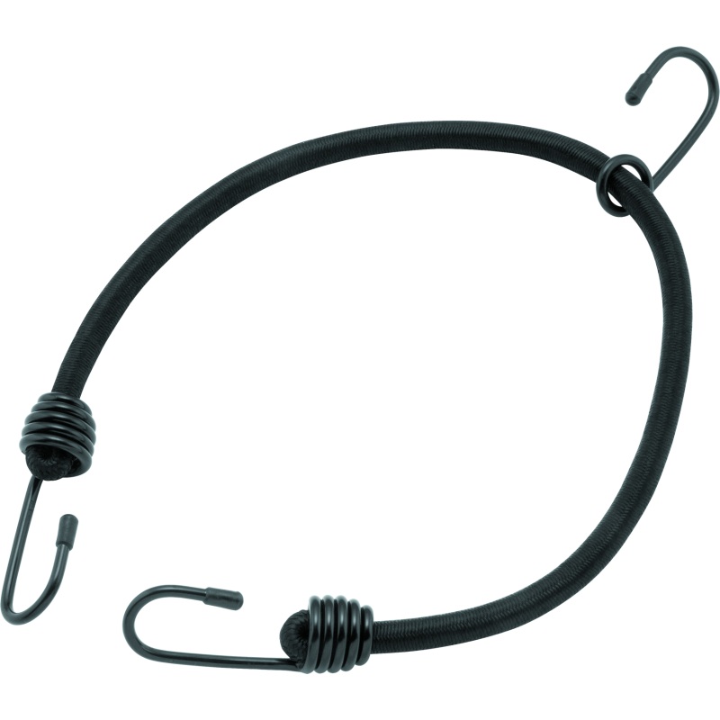 BikeMaster Bungee 24in Heavy Duty 3 Hook Black