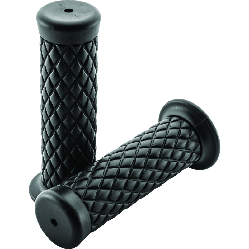 BikeMaster Quilted Grips – Black