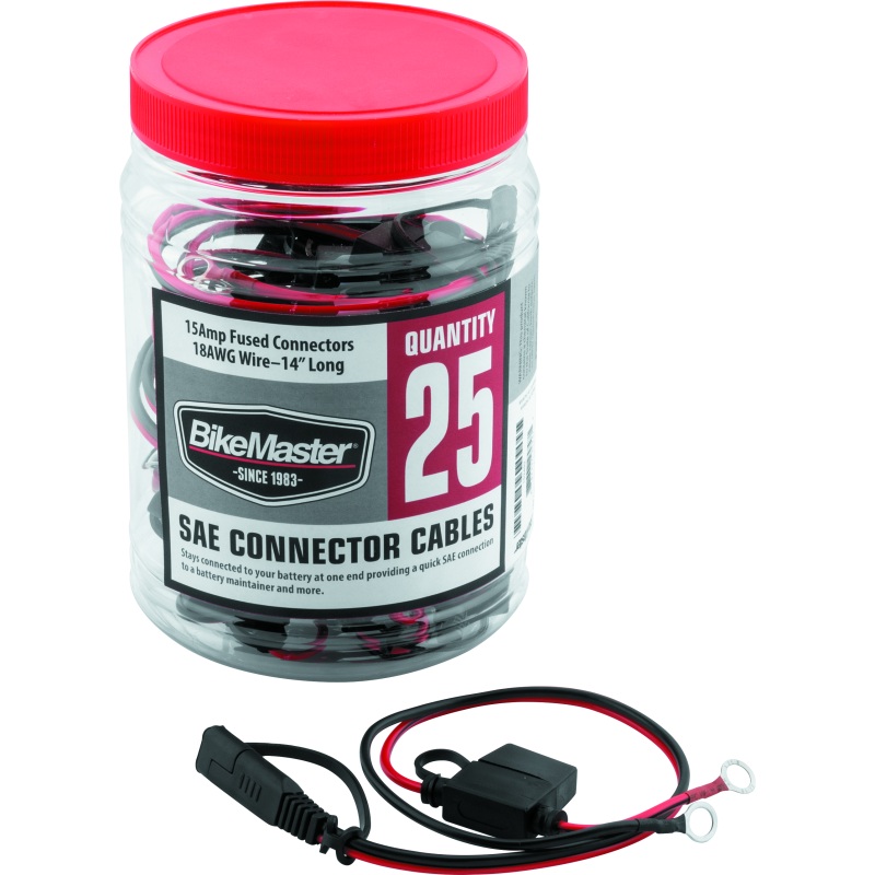 BikeMaster Sae Wire w/Fuse – 25Piece Tub