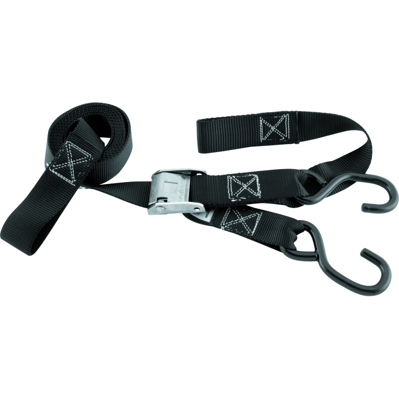 BikeMaster Tiedown 1-1/2 Integrated Softhook – Black