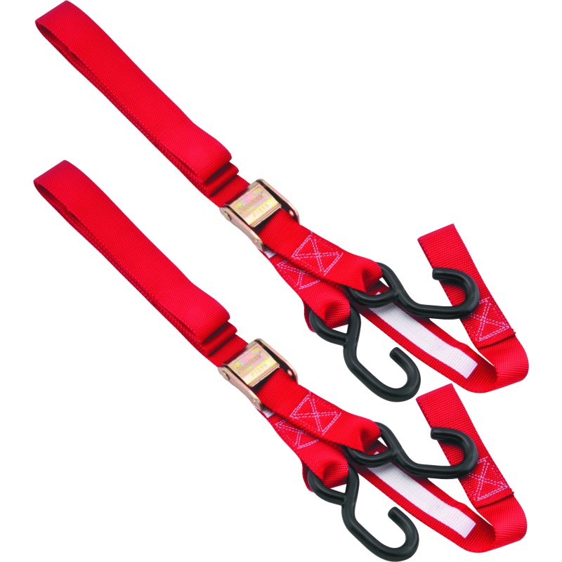 BikeMaster Tiedown 1-1/2 Integrated Softhook – Red
