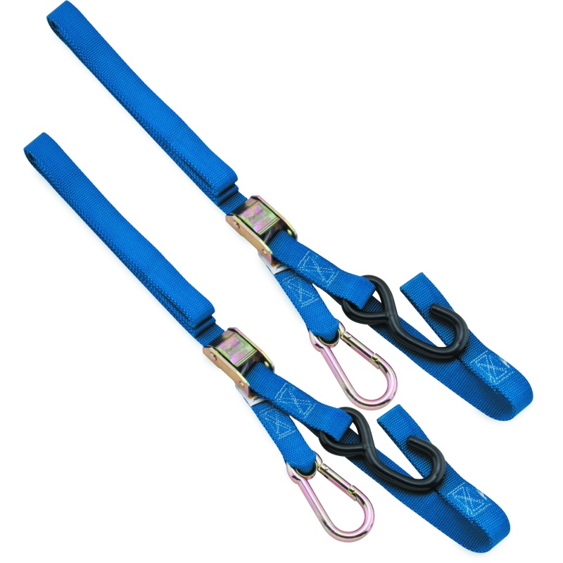 BikeMaster Tiedown Carabiner Softhook – Blue