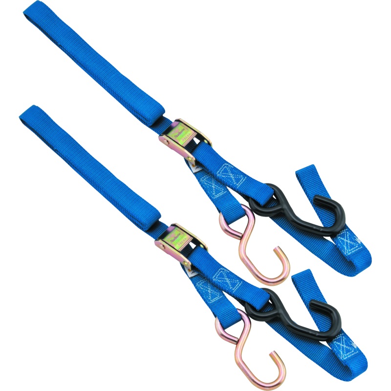BikeMaster Tiedown Integrated Softhook – Blue
