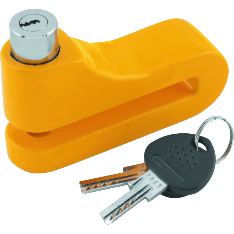 Bully Lock Disc Lock 10mm – Yellow
