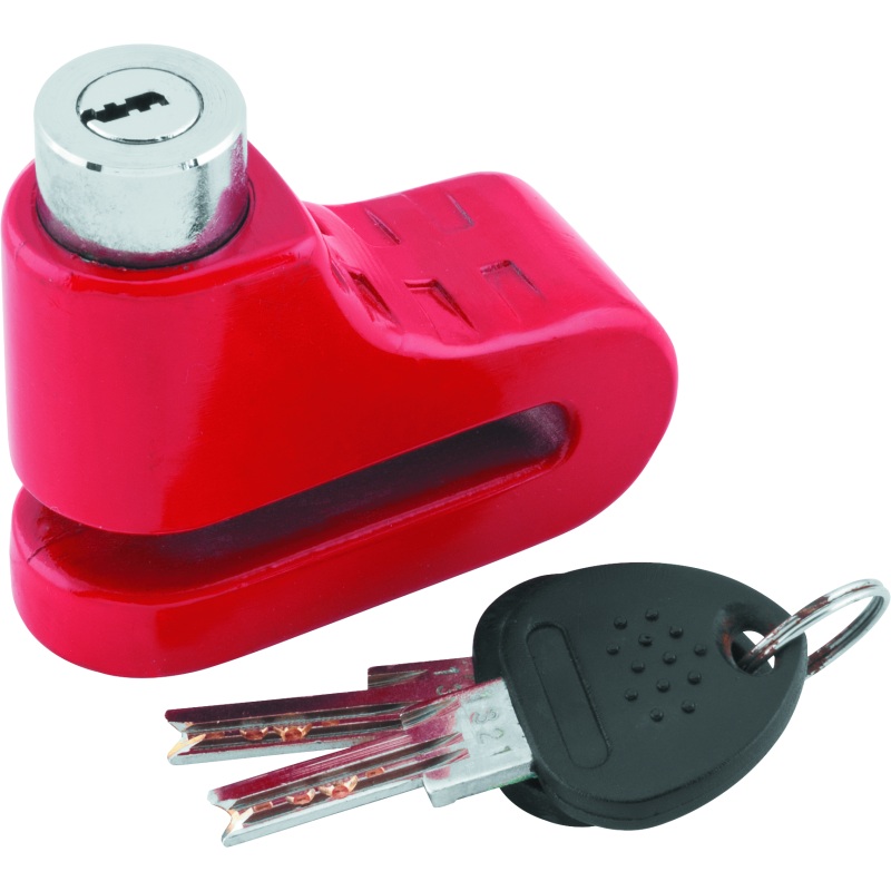 Bully Lock Disc Lock 5.5mm – Red