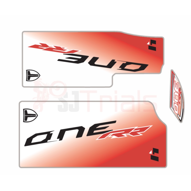 GENUINE TRS ONE RR FORK STICKERS- 2024