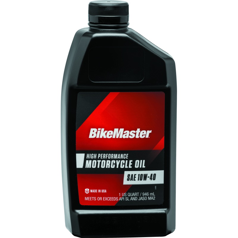 BikeMaster 10W40 Performance Oil – Quart