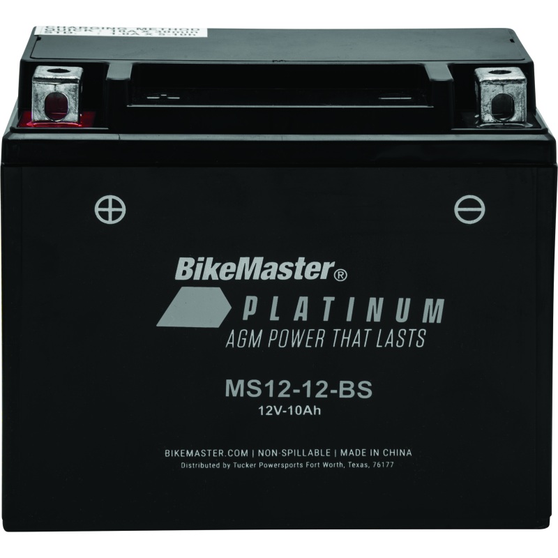BikeMaster AGM Battery – MS12-12-BS