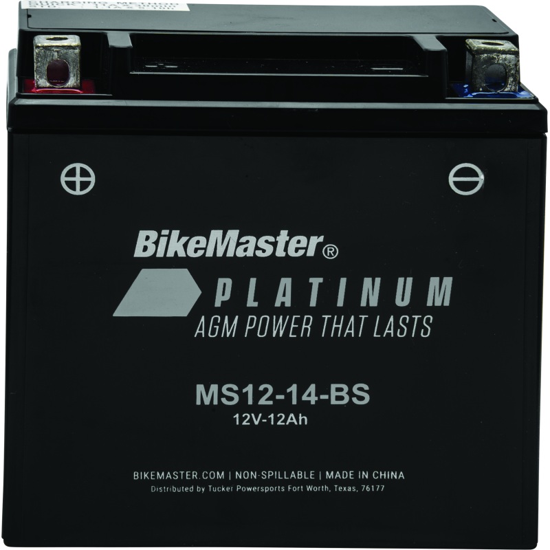 BikeMaster AGM Battery – MS12-14-BS