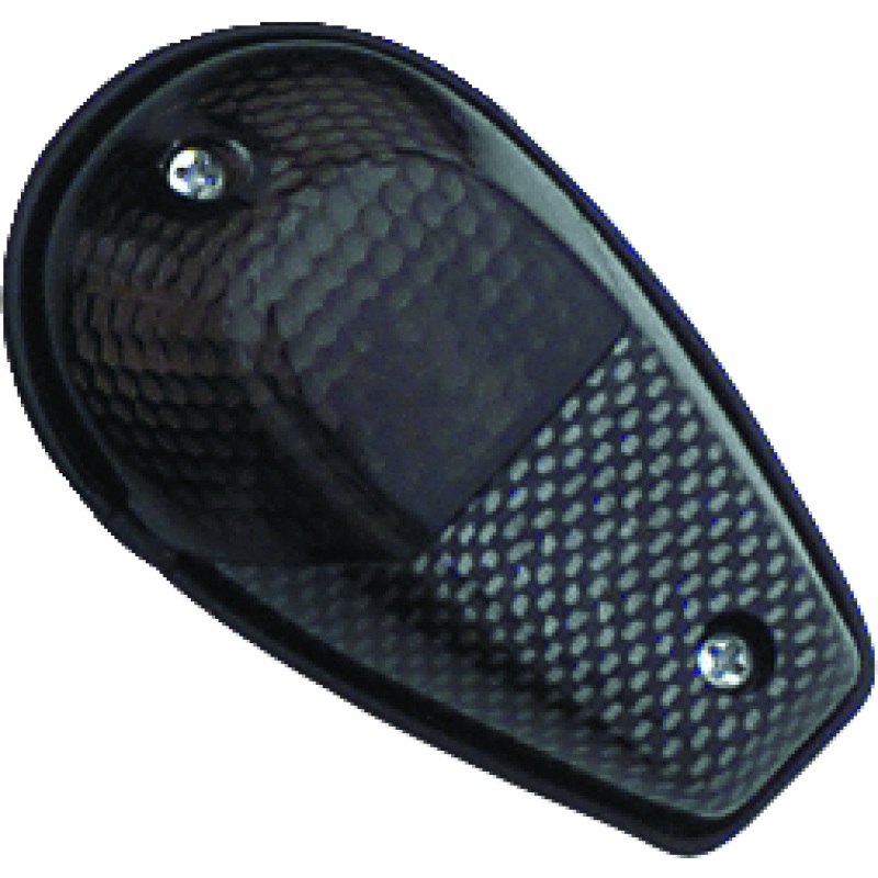BikeMaster Universal Flush Mount Marker Light – Carbon/Smoke