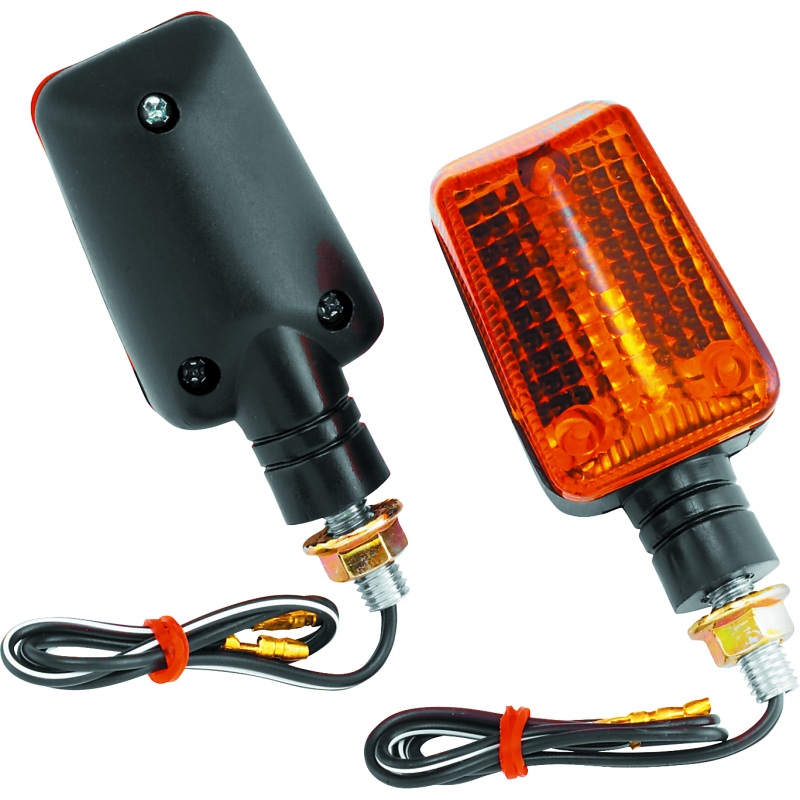 BikeMaster Universal Ministalk Marker Light – Black/Amber