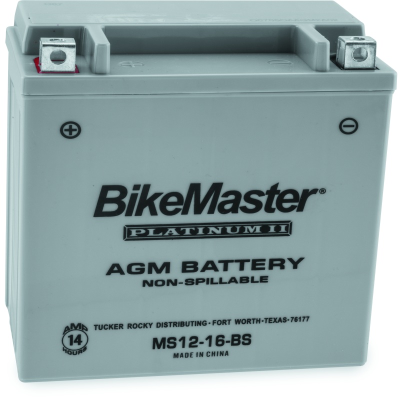 BikeMaster AGM Battery – MS12-16-BS