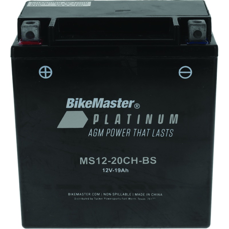 BikeMaster AGM Battery – MS12-20CH-BS