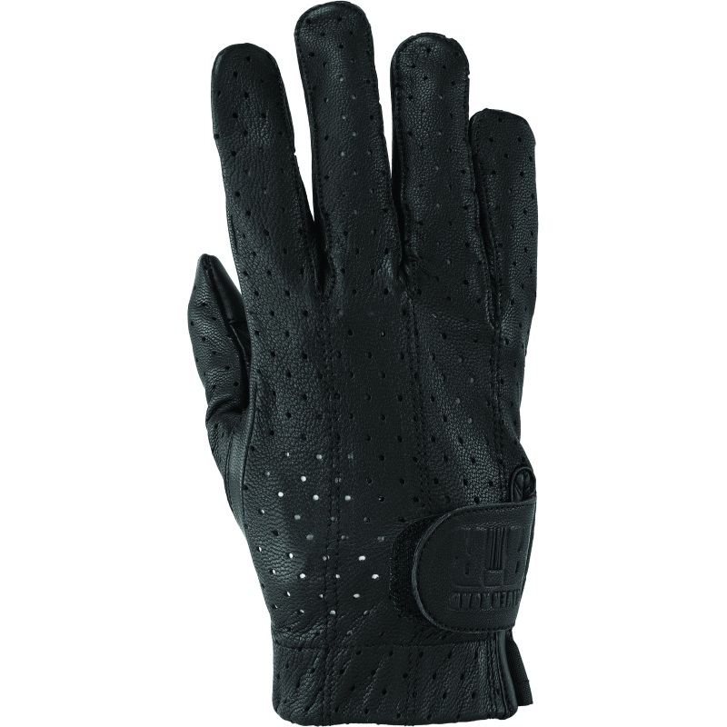 River Road Tucson Leather Perforated Gloves Black – 2XL