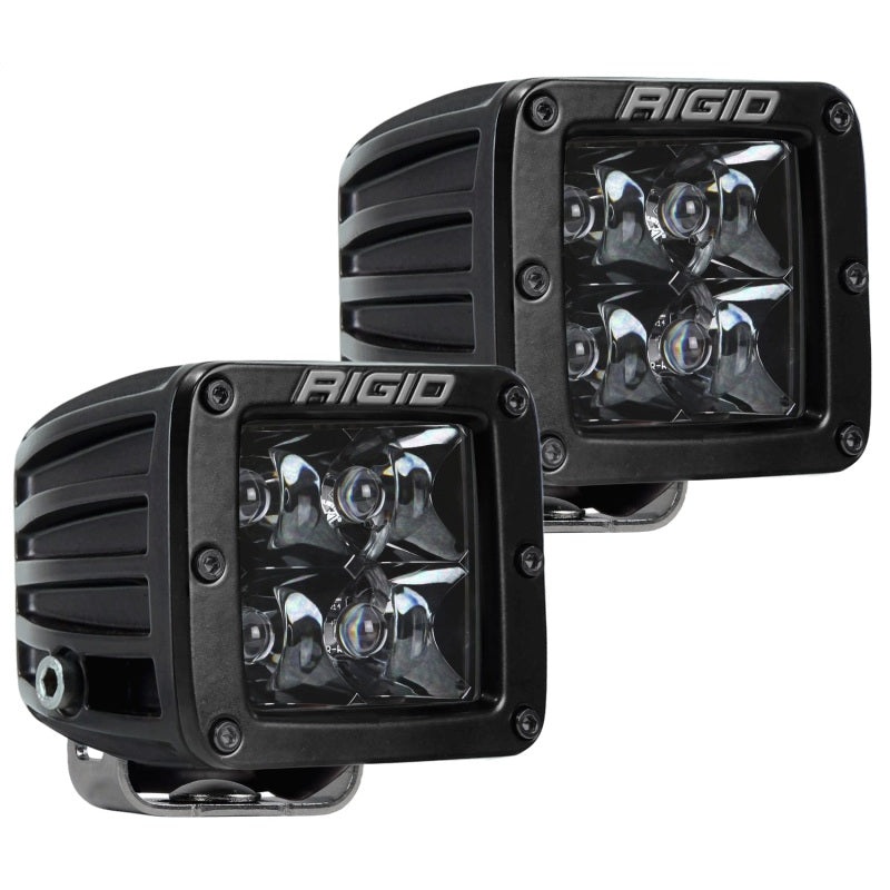 Rigid Industries D-Series Midnight Edition – Spot – Set of 2