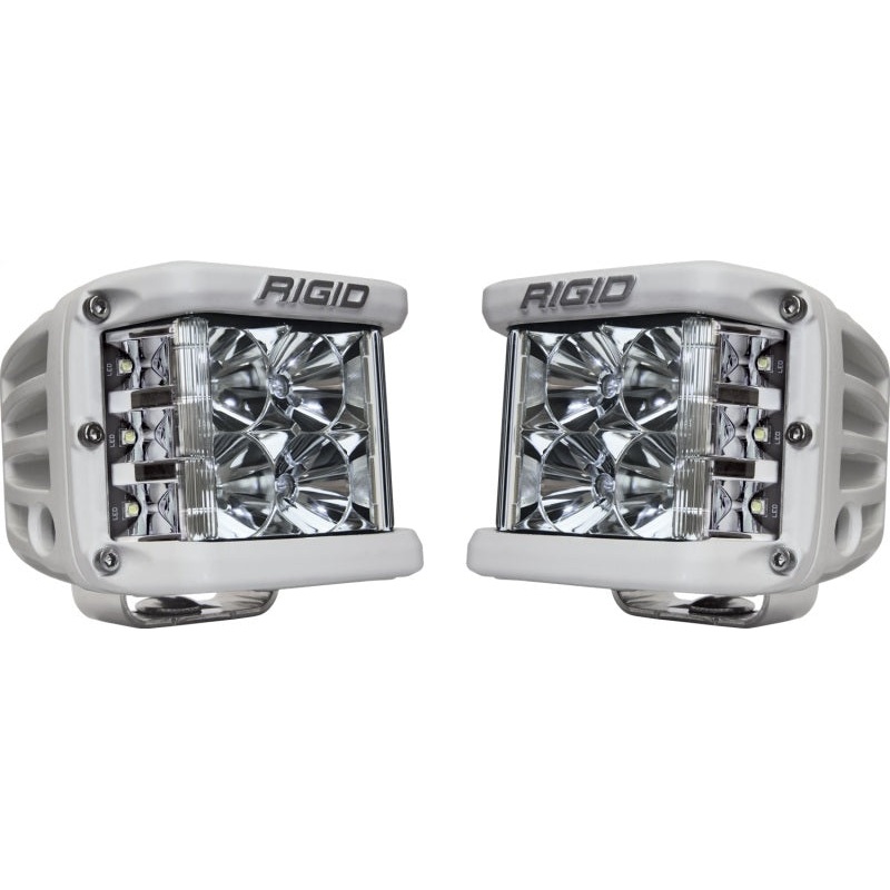 Rigid Industries D-SS – Flood – Set of 2 – White Housing