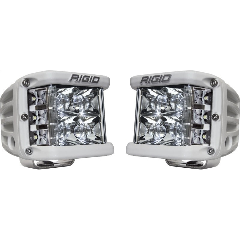 Rigid Industries D-SS – Spot – Set of 2 – White Housing