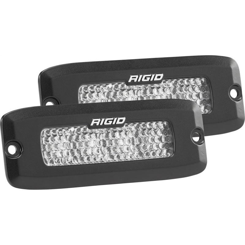 Rigid Industries SRQ – 60 Deg. Lens – White – Flush Mount – Set of 2