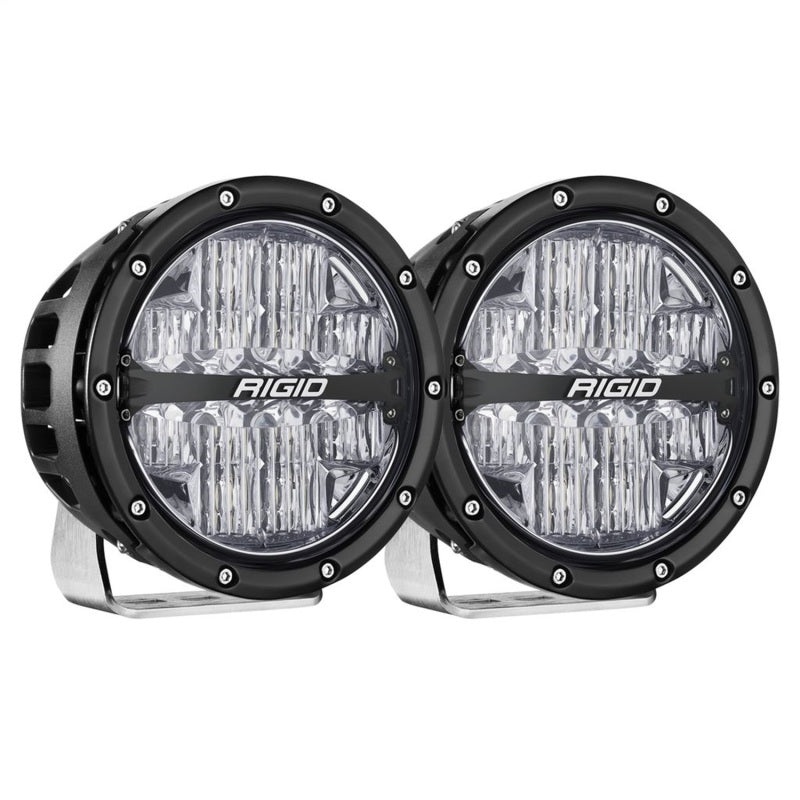 Rigid Industries 360-Series 6in LED Off-Road Drive Beam – RGBW (Pair)