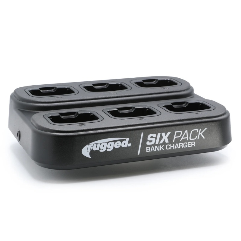 Rugged Radios 6-Pack Bank Charger for Handheld Radios R1