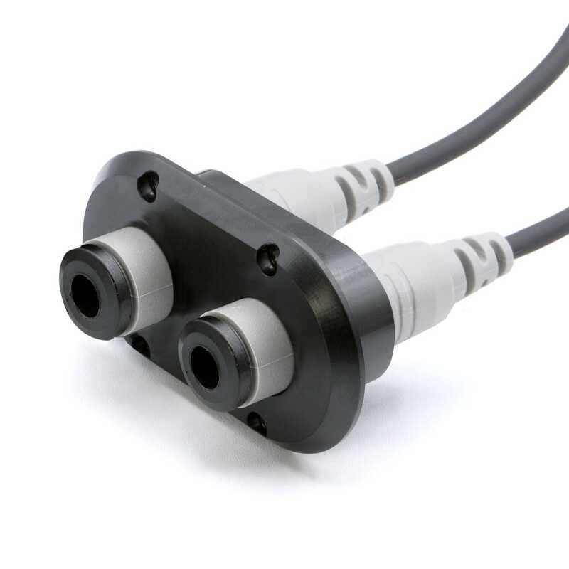 Rugged Radios Dual Headset / Helmet Jack Flush Mount Offroad