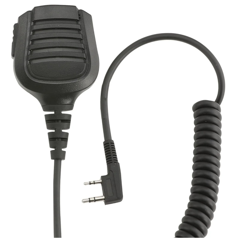 Rugged Radios Hand Speaker Mic Waterproof for Handheld Radios