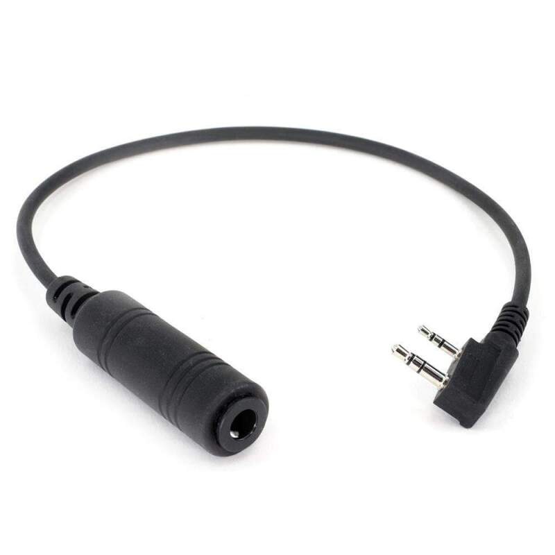 Rugged Radios OFFROAD Headset / Helmet Adapter Cable to Rugged and Kenwood Handheld Radios