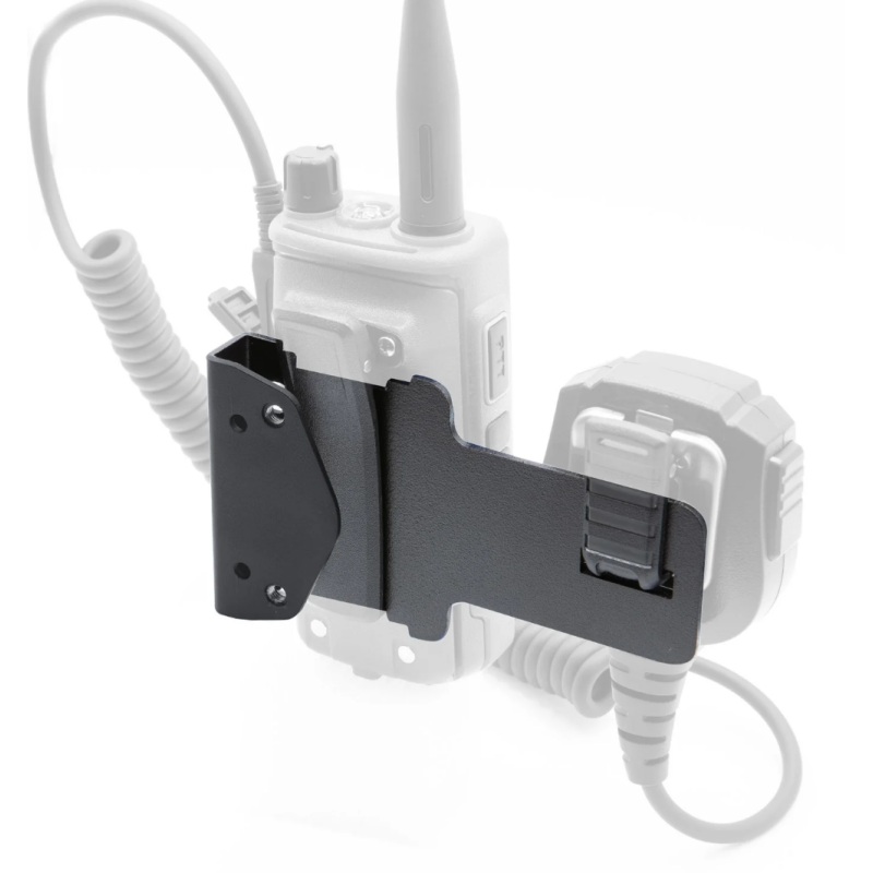Rugged Radios Radio and Speaker Mic Mount for Handheld Radios
