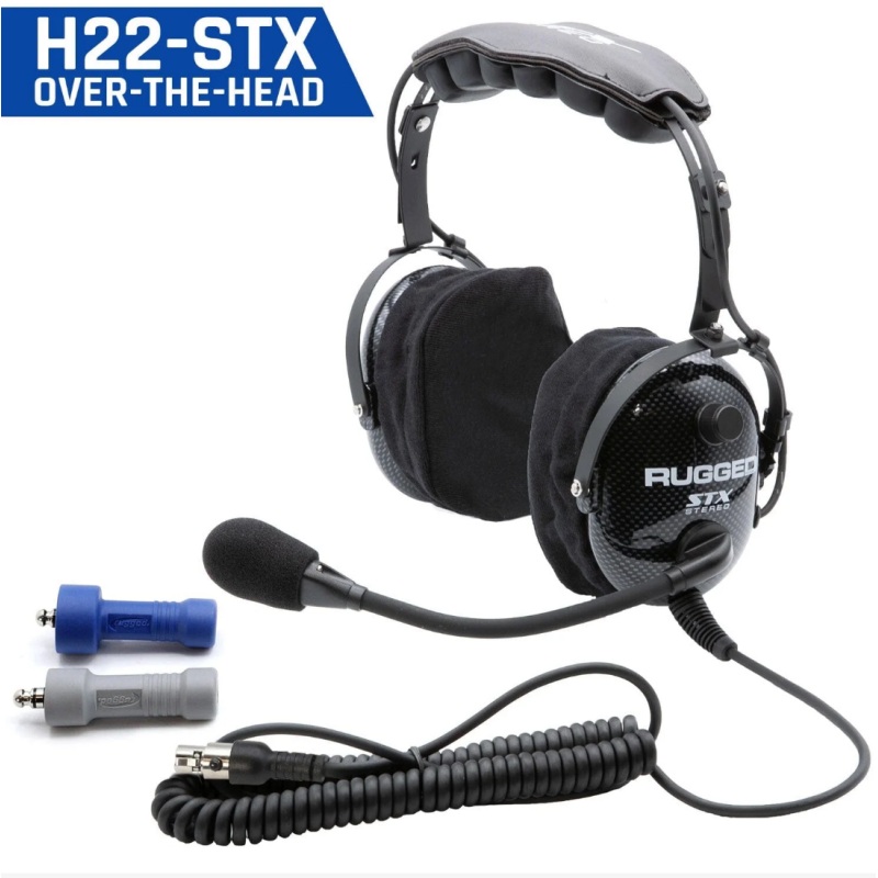 Rugged Radios ULTIMATE HEADSET for STEREO and OFFROAD Intercoms – OTH