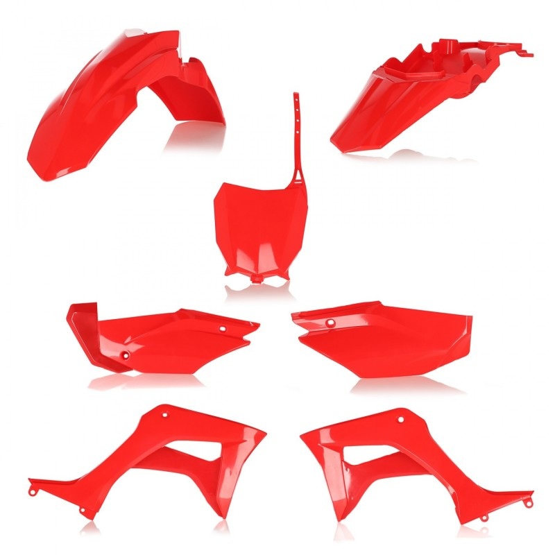 Acerbis 19+ Honda CRF110F Full Plastic Kit – Red