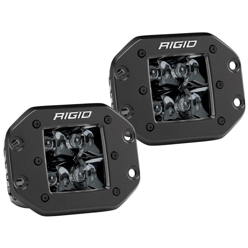 Rigid Industries D2 – Midnight Edition Flush Mount Spot Lights