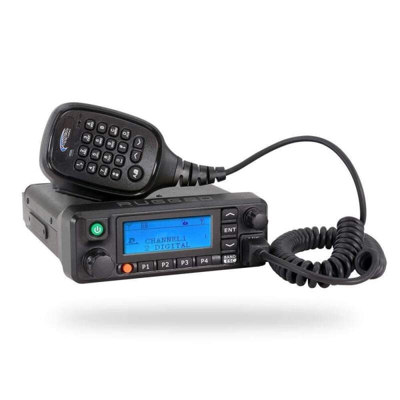 Rugged Radios Rugged RDM-DB Dual Band Mobile Radio – Digital and Analog – UHF / VHF