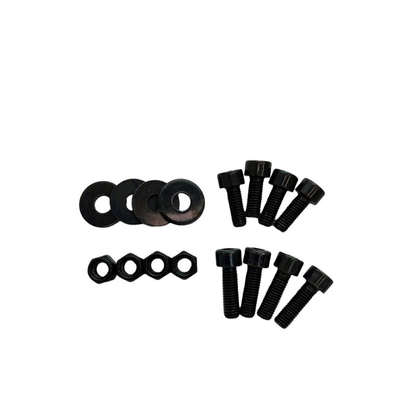 Sparco Seat Hardware Spacer Kit Bottom Mount – Black Zinc