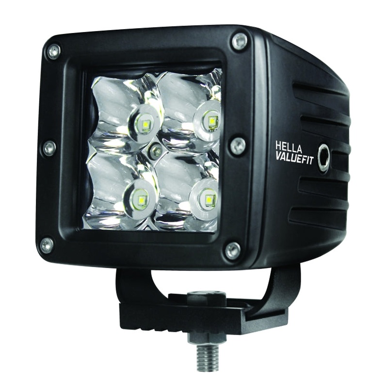 Hella HVF Cube 4 LED Off Road Kit – 3.1in 2X12W